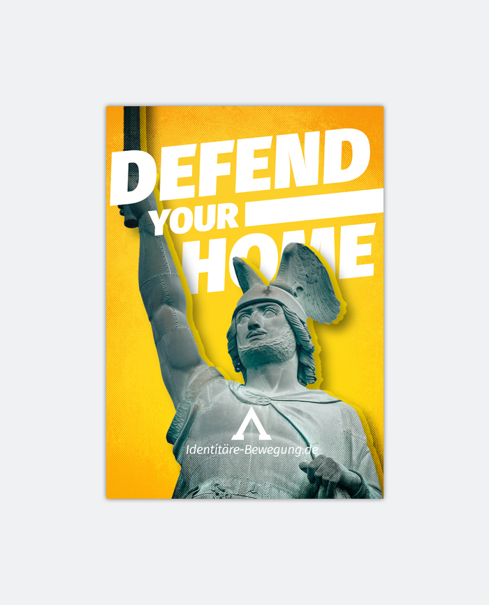 Aufkleber »Defend your Home«