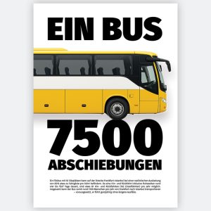 Plakat »Ein Bus«
