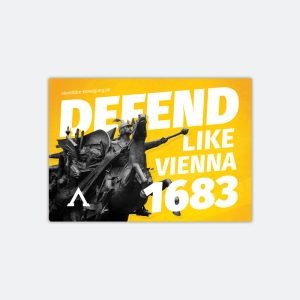 Aufkleber »Defend like Vienna 1683«