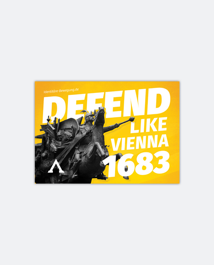 Aufkleber »Defend like Vienna 1683«