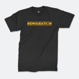 Demoshirt »Remigration - send them back«