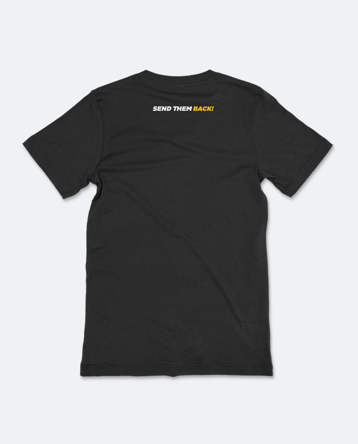 Demoshirt »Remigration - send them back« – Bild 4