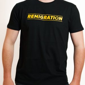 Demoshirt »Remigration - send them back«