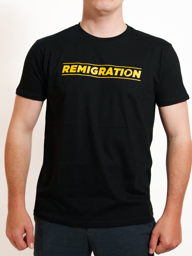 Demoshirt »Remigration - send them back«