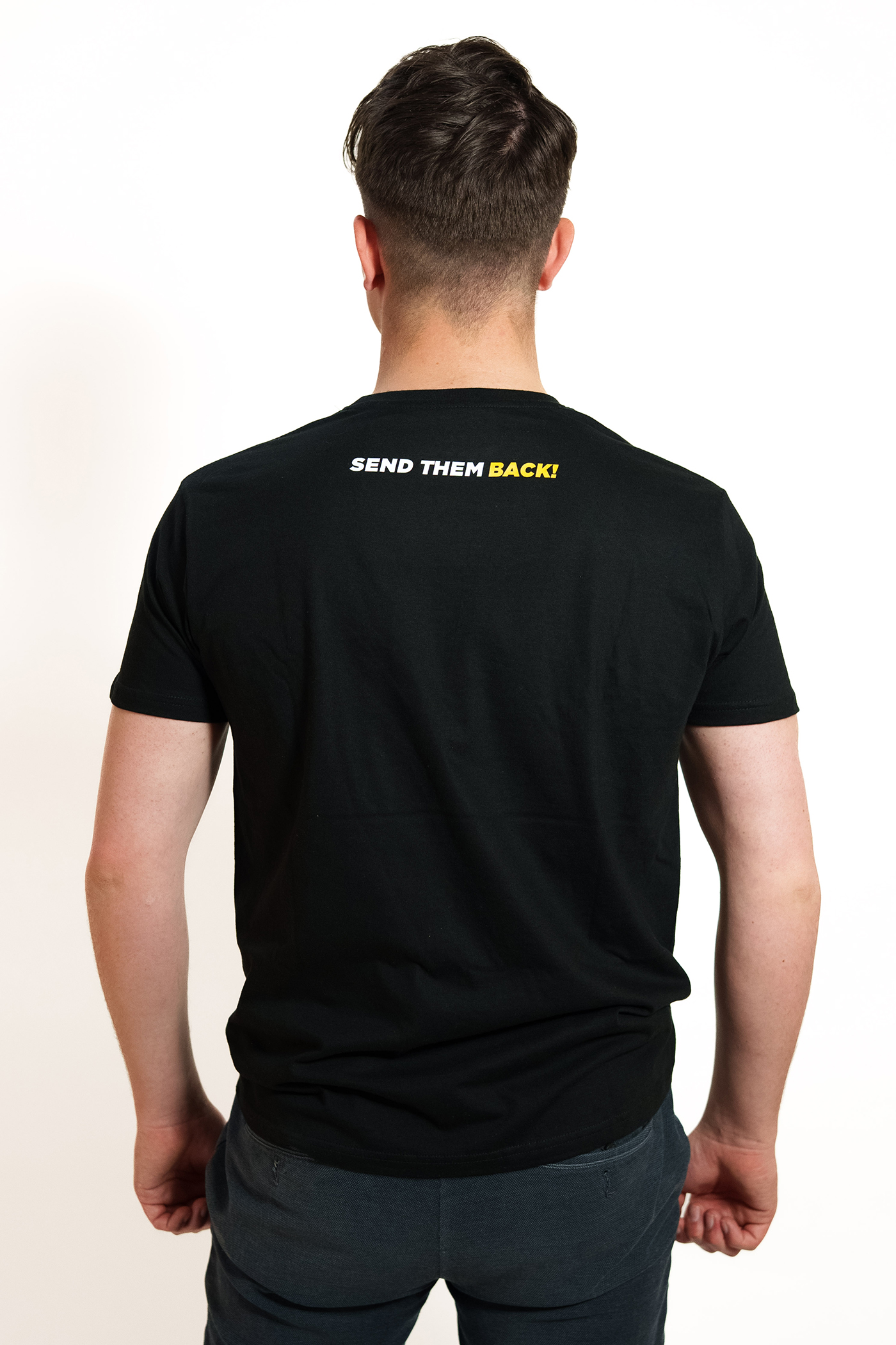 Demoshirt »Remigration - send them back« – Bild 2
