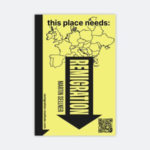 Aufkleber »This place needs Remigration« (50 Stück)