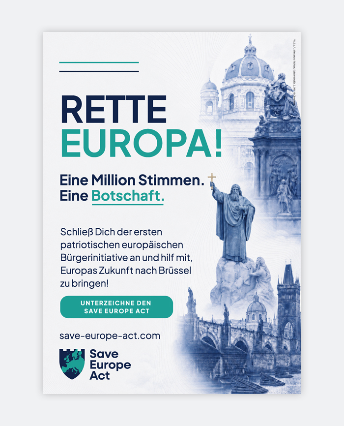 Flugblatt »Rette Europa«